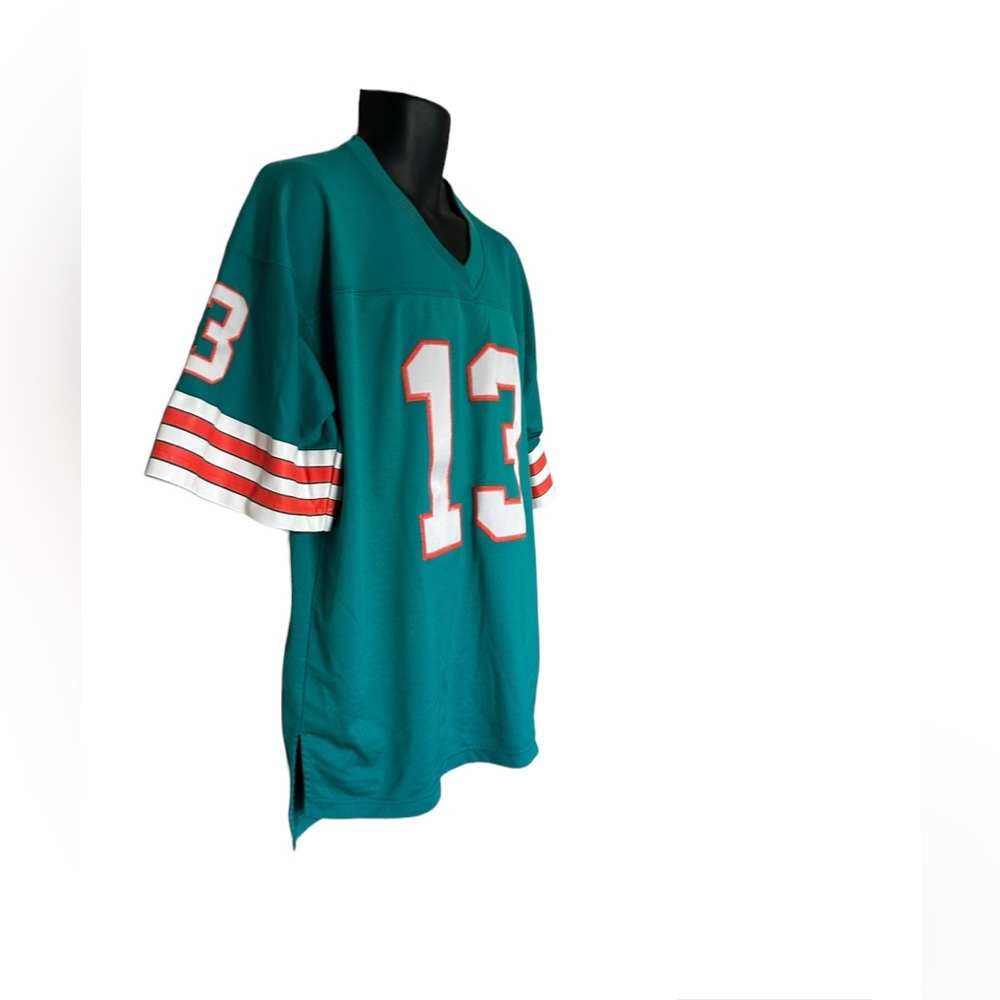DAN MARINO 1984 MIAMI DOLPHINS MITCHELL & NESS JERSEY REPLICA COLLECTION Mens XL - Picture 3 of 11